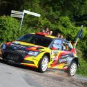 Erstes Podium der Saison für Ron Schumann im Skoda Fabia R5 in Lübbecke