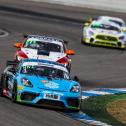 Dritter: Der Porsche 718 Cayman GT4 vom Team Allied-Racing