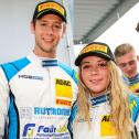 ADAC GT Masters, Sachsenring, HCB-Rutronik Racing, Carrie Schreiner, Dennis Marschall