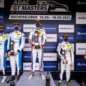 Das Podium der Pirelli-Junior- und Pirelli-Trophy-Wertung