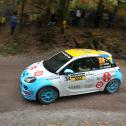 Der vorzeitige Champion im ADAC Opel Rallye Cup Elias Lundberg wird bei Saisonfinale dritter 