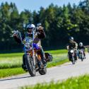 Auf der ADAC Classic meets Traunsee waren klassische Bikes aus über acht Jahrzehnten auf Tour