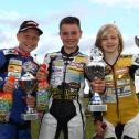 ADAC Mini Bike Cup, Nachwuchs, Oschersleben, Podium, Leon Orgis, Dirk Geiger, Joshua Bauer