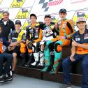 ADAC Junior Cup powered by KTM, Sachsenring, Podest, Hermann Tomczyk, Pit Beirer, Philipp Öttl, Jonas Hähle, Tim Georgi, Marc Zellhöfer, Jack Miller