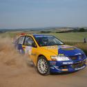 Designierter Sieger des ADAC Rallye Masters: Hermann Gaßner Senior im Mitsubishi Lancer