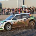 Kämpft um die DRM-Führung: Fabian Kreim im Skoda Fabia R5