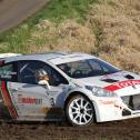 Lokalmatador und Top-Favorit: Christian Riedemann im Peugeot 208 T16 R5