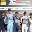 ADAC TCR Germany, Zandvoort, Profi-Car Team Honda ADAC Sachsen, Mike Halder, Hyundai Team Engstler, Max Hesse, HP Racing International, Harald Proczyk, Team Pyro Motorsport, Bradley Burns