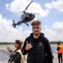 Mirko Bortolotti kam mit fünf weiteren DTM-Fahrern per Helikopter aus Le Mans zurück