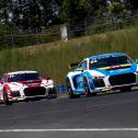 Audi Sport Seyffarth R8 LMS Cup: Tom Spitzenberger vor Robin Rogalski (Foto: Audi Sport Seyffarth R8 LMS Cup)