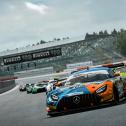 Die ADAC GT Masters eSports Championship startete in Silverstone