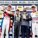 Das Podium der ADAC TCR Germany in Spielberg