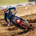 Bence Pergel überraschte bei seinem Gaststart im ADAC MX Youngster Cup mit einem Laufsieg