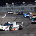 Siegerauto: Der Reiter-Ligier JS P320 vor der Ginetta G61-LT-P3 von Konrad Motorsport