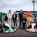 Am Freitag testeten die ADAC GT Masters-Fahrer die E-Karts