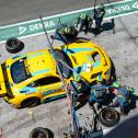 Luca Stolz profitierte in seinem Mercedes-AMG GT3 von einem optimalen Boxenstopp