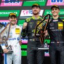 Das Podium vom Samstagsrennen der DTM auf dem Nürburgring