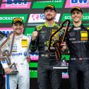 Das Podium vom Samstagsrennen der DTM auf dem Nürburgring