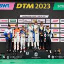 Das Podium der ADAC GT4 Germany auf dem Nürburgring