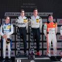 Das Podium der ADAC GT4 Germany am Sonntag auf dem Lausitzring