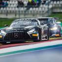 Platz vier ging an die Mercedes-AMG-Piloten Alain Valente und Ralf Aron 