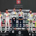 Das Sonntags-Podium der ADAC GT4 Germany in Oschersleben