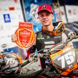 Bradley Mesters übernahm nach einem Ausfall Bidzans die Tabellenspitze im ADAC MX Youngster Cup