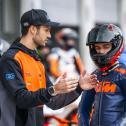 Unter Anleitung von Riding Coach Lukas Tulovic absolvierten die Talente die ersten Runden am Red Bull Ring