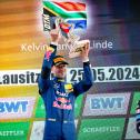 Kelvin van der Linde feierte am Dekra Lausitzring seinen ersten Saisonsieg
