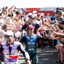 Der MotoGP Hero Walk ist eines der Highlights im Rahmenprogramm