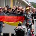 Den letzten Podiumsplatz eines deutschen Fahrers auf dem Sachsenring holte Marcel Schrötter 2019