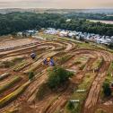 Die Sandpiste in Tensfeld fordert die Athletinnen und Athleten mit tiefen Sand und dennoch harten Kanten