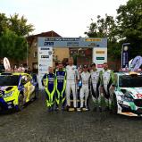 Das Sieger-Trio der 53. ADAC Rallye Stemweder Berg