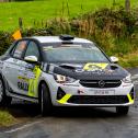 Hohe Ziele: Carlberg/Eriksen wollen im Corsa Rally4 in Polen ihren ersten Saisonsieg