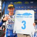 Als Gaststarter auf dem Podium: Fynn Kratochwil in Assen