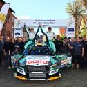 Marijan Griebel und Co-Pilotin Ella Kremer haben die 36. ADAC Actronics Rallye Sulingen klar für sich entschieden