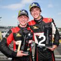 Leon Bauchmüller (links) und Joep Breedveld (rechts) siegten je einmal in der Porsche Sprint Challenge Deutschland GT4 (Foto: Porsche Sports Cup)