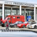 Der ADAC ist erneut Namensgeber für die beliebte Oldtimer Parkarena der Klassikwelt Bodensee (Foto: KLASSIKWELT BODENSEE, Messe Friedrichshafen)