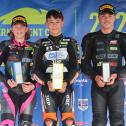 Das Podium in Rennen 1