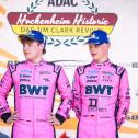 Maksymilian Angelard (links) und Mattis Pluschkell (rechts) wollen auch beim Heimspiel ihres Teams BWT Mücke Motorsport auf dem Lausitzring überzeugen