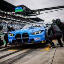 Schubert Motorsport gelangen am Fahrzeug von René Rast zwei schnelle Boxenstopps