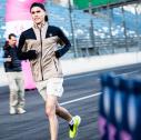 Thomas Preining lief mit den anderen DTM-Fahrern am Lausitzring für den guten Zweck 