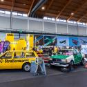 Klassikwelt Bodensee 2025: Am Stand von ADAC Klassik konnten Fahrzeug-Highlights wie der Opel Kadett Caravan der ADAC Straßenwacht und der Jetta vom Polizeimuseum Stuttgart aus der Nähe besichtigt werden
