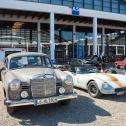 Ein Highlight der Klassikwelt Bodensee 2025 war auch in diesem Jahr die ADAC Oldtimer-Parkarena (Foto: Messe Friedrichshafen)