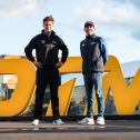 Zwei Niederländer freuen sich auf ihr Heimspiel: Morris Schuring und Thierry Vermeulen (l-r)
