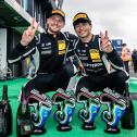 Julian Hanses und Eduardo Coseteng feierten ihr erstes gemeinsames Podium