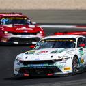 Die beiden Mustangs des Haupt Racing Teams lieferten sich mehrere Duelle