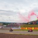 Marc Marquez entschied den Sprint am Sachsenring für sich