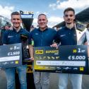 Ehrung der DTM eSports Champions Müller und Jarschel durch Thomas Voss