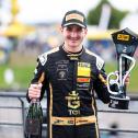 Für Jordan Pepper ist es die dritte Podiumsplatzierung der Saison